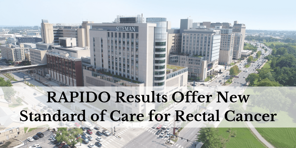 RAPIDO Results Offer New Standard of Care for Rectal Cancer